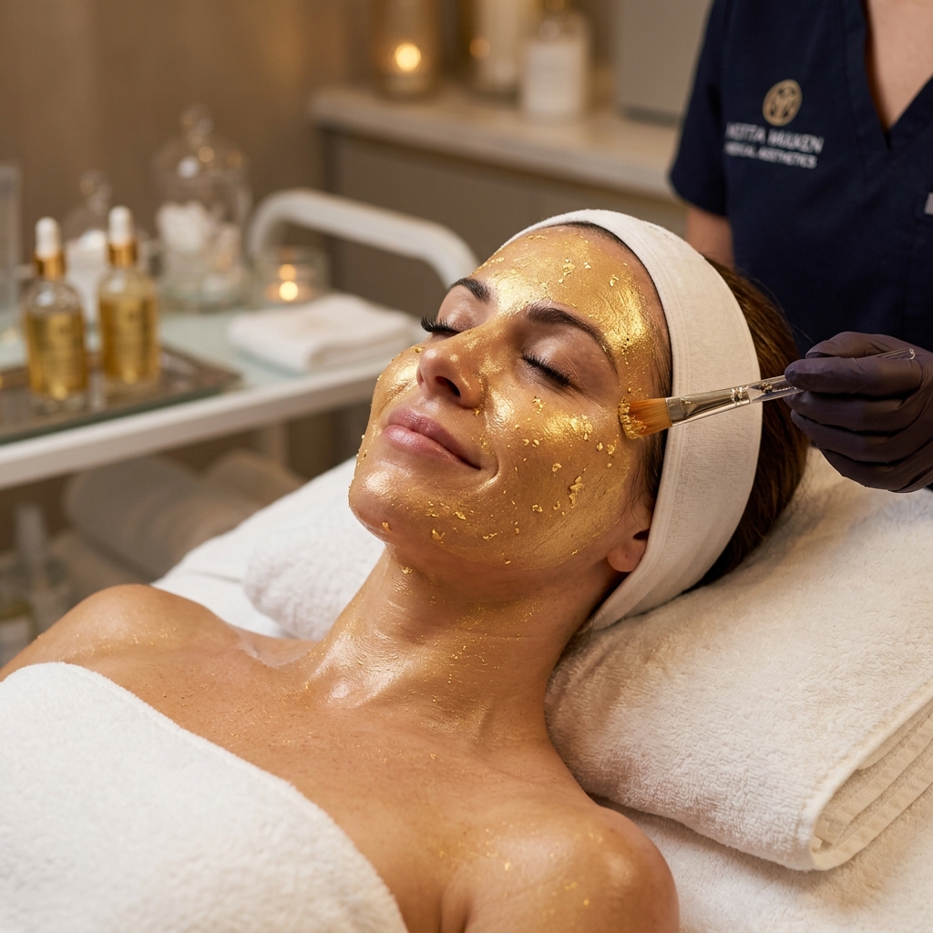 Luxury facial treatment